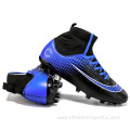 Football outdoor AG tpu fly knit soccer shoes